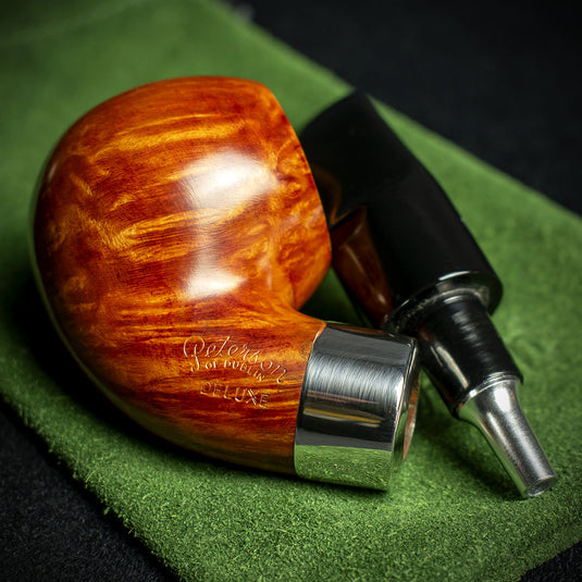 Peterson of Dublin Deluxe System Smooth Briar Smoking Pipe - Shape 3s
