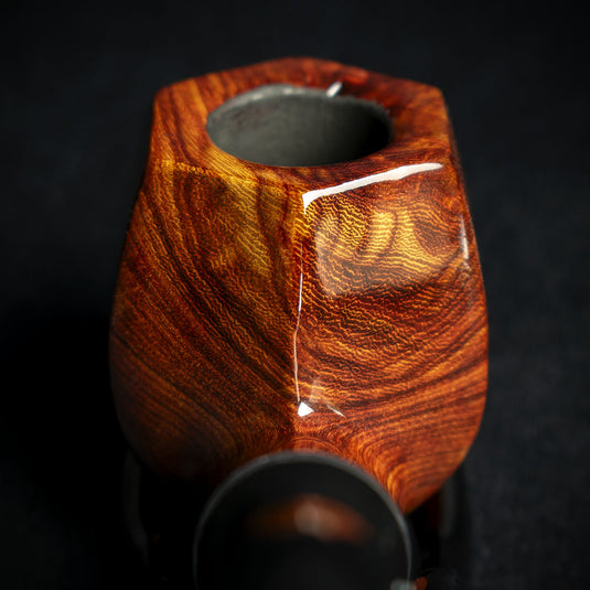 Smoke-King 9mm Rosewood Pipe - Bent