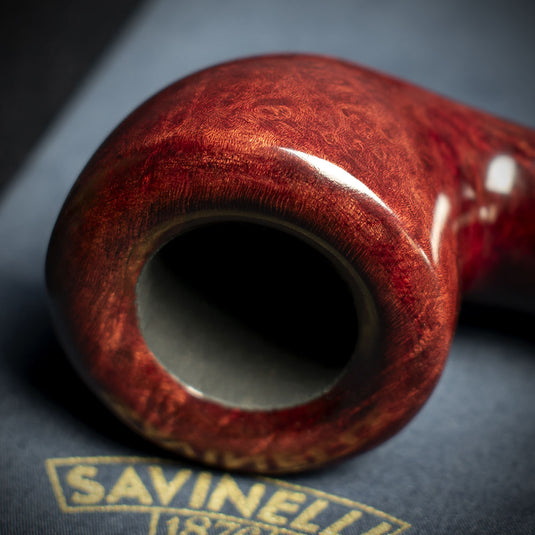 Savinelli Lunaria Smooth Briar Smoking Pipe - Shape 316KS 6mm
