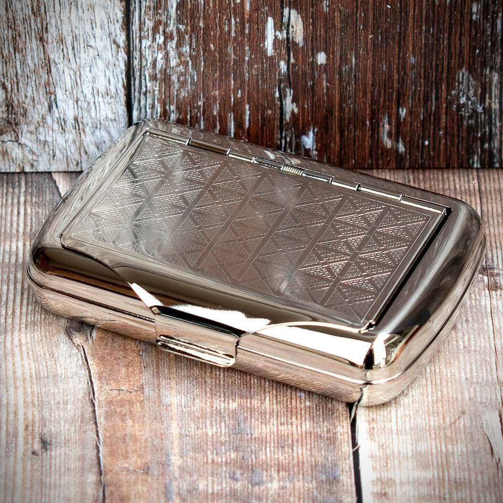 main top tobacco tin Tobacco Tin with Paper Holder