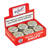 McChrystal's Snuff Original & Genuine Medicated | 12 x Small 4.4g Tin