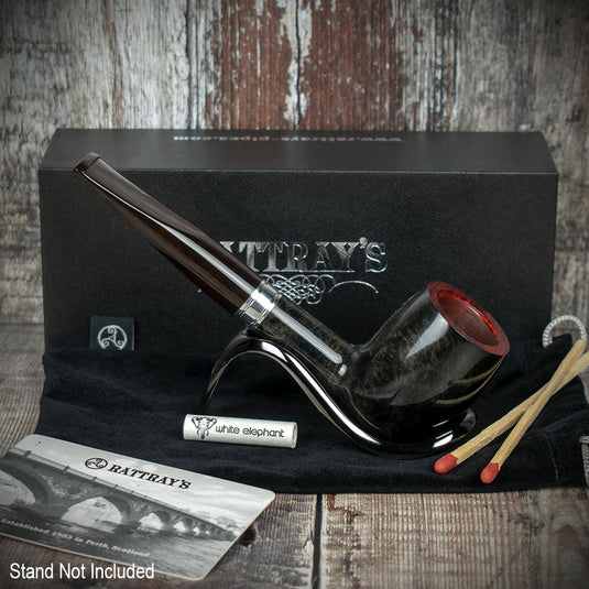 Rattray's Alba Briar Smoking Pipe - Shape No 37