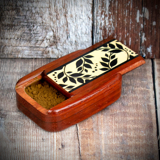 Snuff Box | Leaf Rosewood