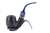 Savinelli Alligator Blue 6mm Briar Smoking Pipe - Shape 614
