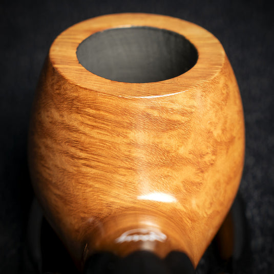 Falcon Coolway Sport Smooth Natural Briar Pipe - 6mm Filter