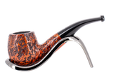 Falcon Coolway Sport Tiger Eye Sandblast Briar Pipe - 6mm Filter