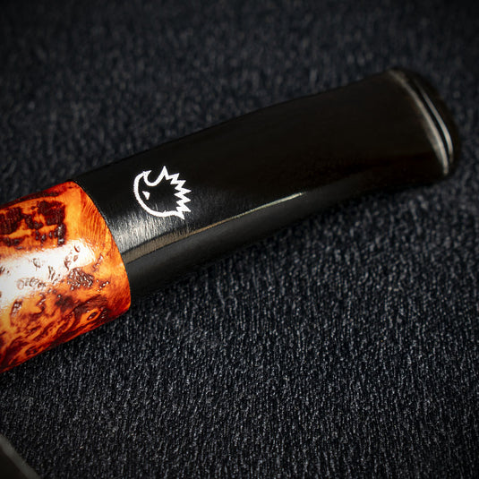 Falcon Coolway Sport Tiger Eye Sandblast Briar Pipe - 6mm Filter