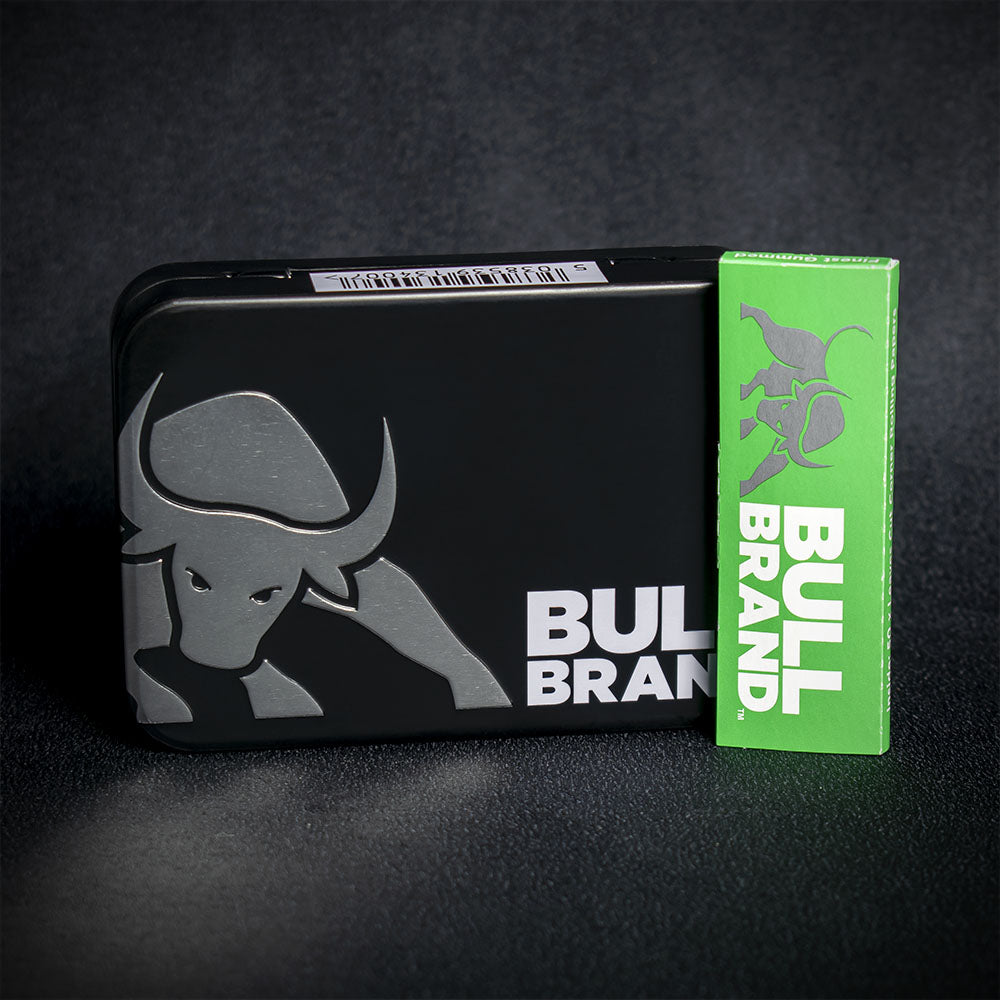 bull brand tobacco Bull Brand Tobacco Tin with Papers