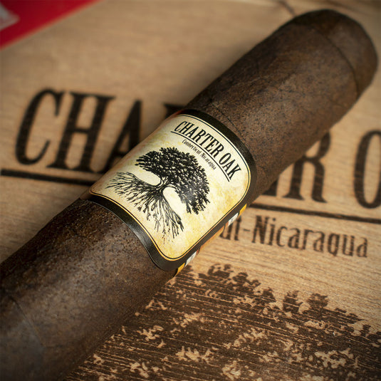 Foundation Cigars Charter Oak Connecticut Broadleaf Lonsdale