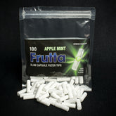 Frutta Apple Mint Capsule Filter Tips - 100 Pack