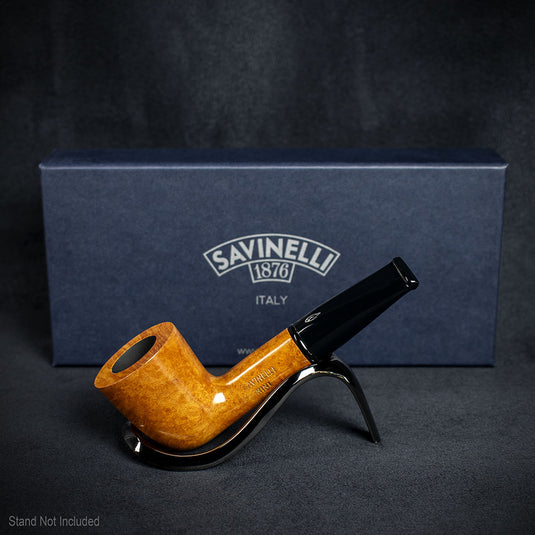 Savinelli Mini Liscia Bocch 6mm Briar Pipe - Smooth 409