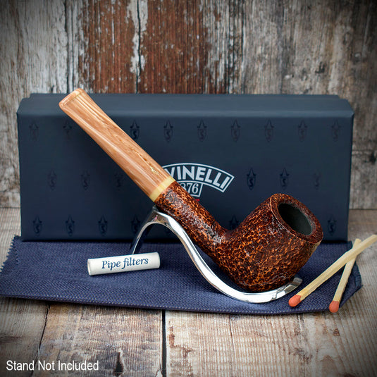 Savinelli | Dolomiti Rustic No.128 | Briar Pipe 9mm