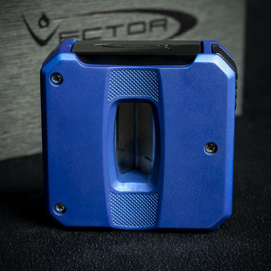 Vector Vcube V-Cut & Punch Cigar Cutter - Sky Blue