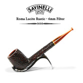 Savinelli Roma Lucite Briar Pipe - Shape No.802