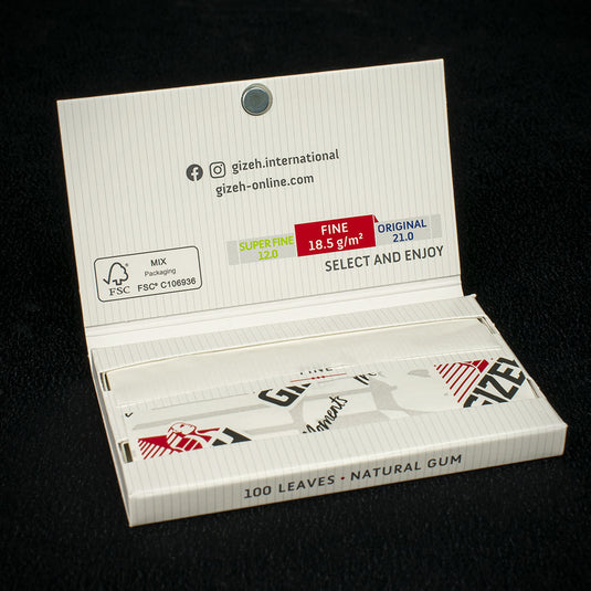 Gizeh Fine 100 Rolling Papers (Red)