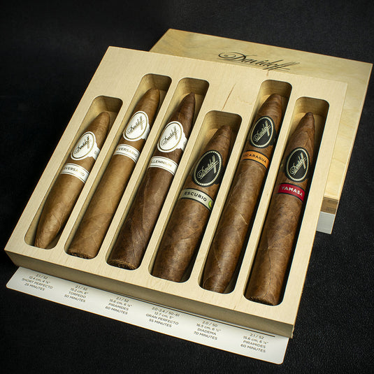 Davidoff Figurado Selction 6's - 6 Cigar Sampler / Gift Box