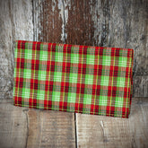 Scotch Plaid (Tartan) Pipe Tobacco Pouch - Green