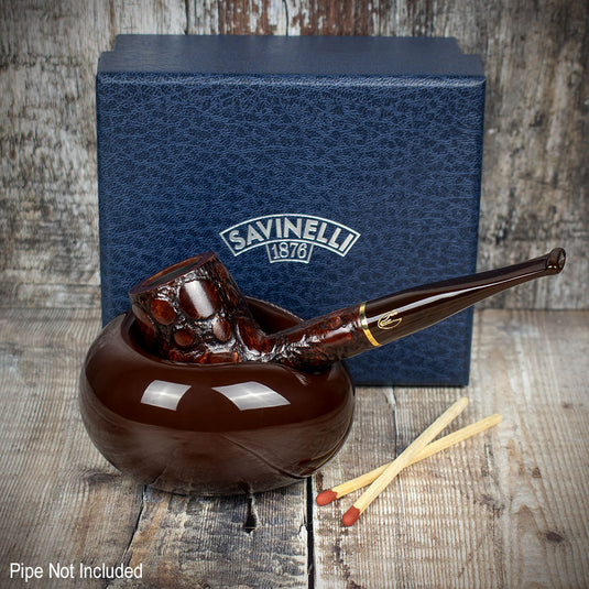 Savinelli Goccia Pipe Stand - Brown
