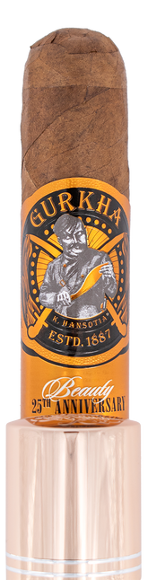 Gurkha 25th Anniversary Beauty Tubos Cigar - Single