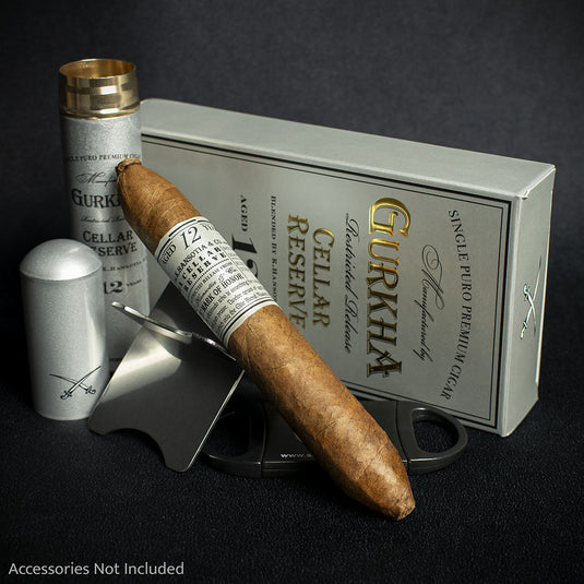 Gurkha Cellar Reserve 12 Year Old Platinum Hedonism Tubos Cigars - 3 Pack