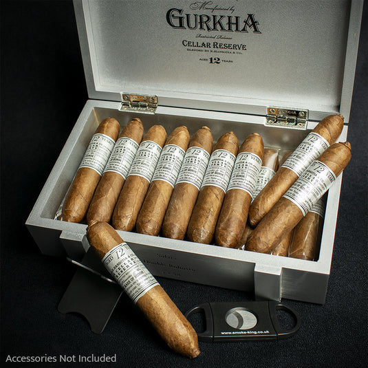 Gurkha Cellar Reserve 12 Year Old Platinum Solara Double Robusto Cigar - Single
