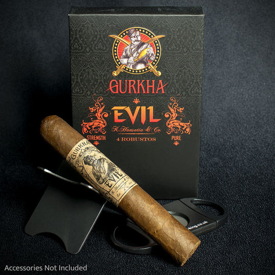 Gurkha Evil Robusto Cigars - Pack of 4