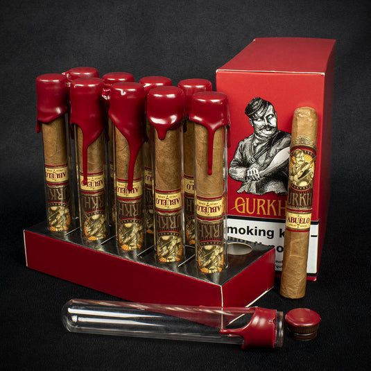 Gurkha Private Select Abuelo Rum Corona Cigars - Box of 10