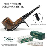 Dublin 9mm Filter Briar Pipe By Peterson Of Dublin - Shape No.06