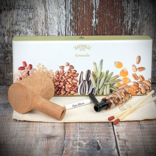 Savinelli Granola Rustic 311 (6mm) Briar Smoking Pipe