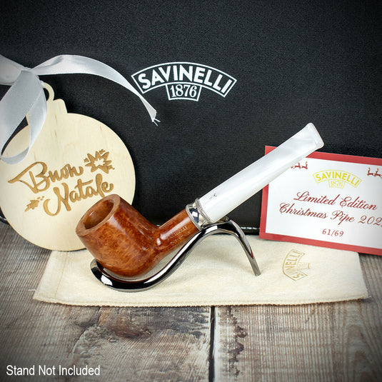 Savinelli 2023 Ltd Edition Christmas Briar Smoking Pipe - (61/69)