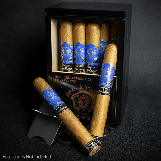 Hiram and Solomon Entered Apprentice Connecticut Toro Cigar - Single