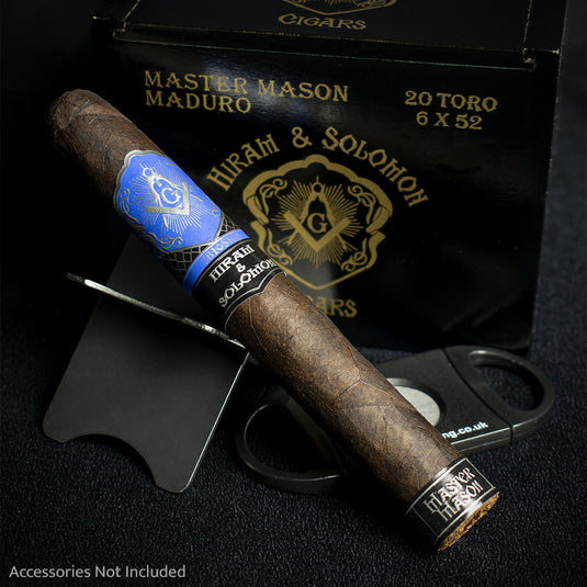 Hiram and Solomon Master Mason Maduro Toro Cigar - Single