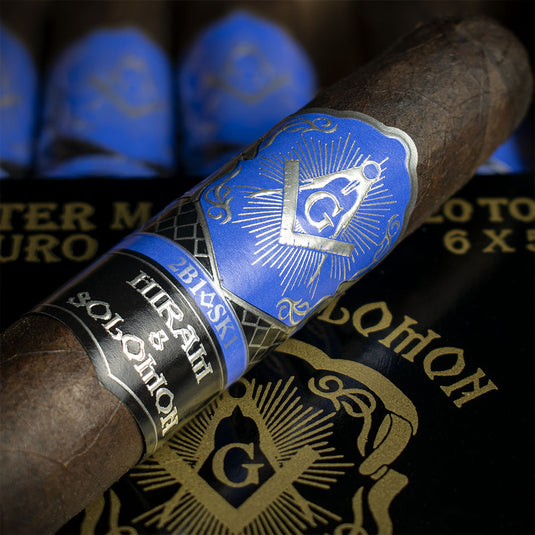 Hiram and Solomon Master Mason Maduro Toro Cigar - Single