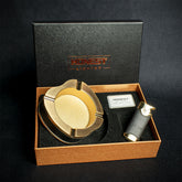 Honest Lighter & Ashtray Set - Gold