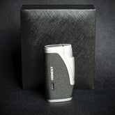 Honest Neath Cigar Lighter - Black/Chrome