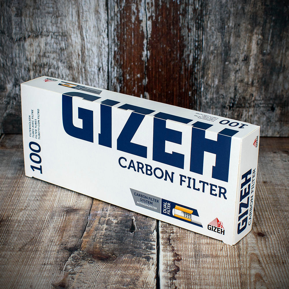 charcoal filters for cigarettes Gizeh Carbon Cigarette Tubes 100 Pack charcoal filters for cigarettes Gizeh Carbon Cigarette Tubes 100 Pack