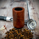 Falcon Pipe Bowl - Tall Stack Chimney Smooth