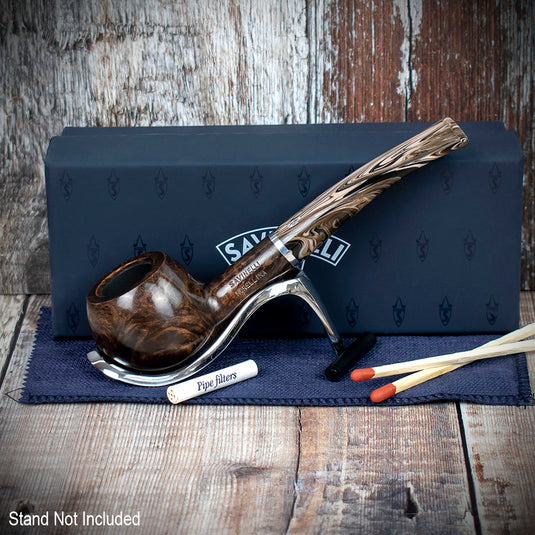 Savinelli Morellina Smooth Brown (315S) 6mm - Briar Pipe