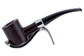 Smoke-King 9mm Rosewood Pipe - Curved Rustic