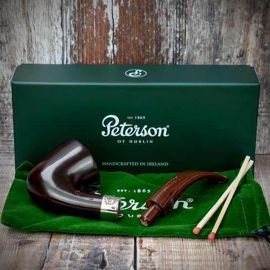 Harp Briar Pipe By Peterson Of Dublin - Shape No. B10