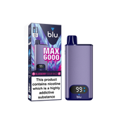 Blu Max 6000 Vape Pod Starter Kit - Blueberry Sour Razz
