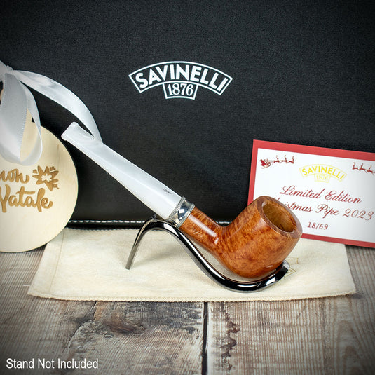Savinelli 2023 Ltd Edition Christmas Briar Smoking Pipe - (18/69)