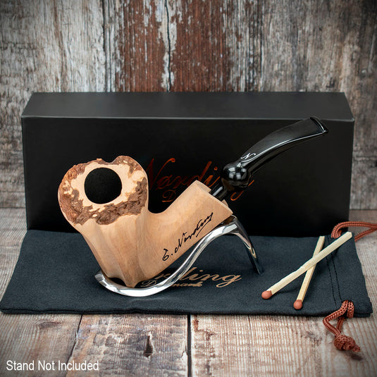 Erik Nording Signature Smooth Briar Pipe - No.10