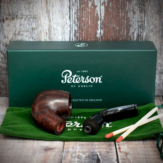 Aran Briar Pipe By Peterson of Dublin - Shape No.221
