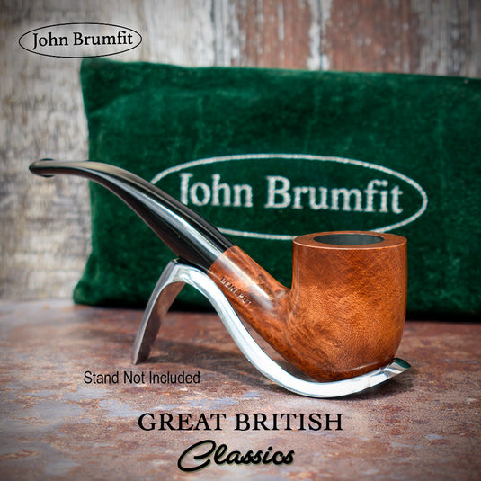 John Brumfit - Great British Classics Briar Smoking Pipe - Bent Pot