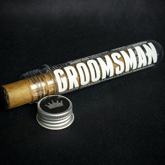The Groomsman Cigar Wedding Gift Tube