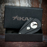 Xikar Xi-2 Black Fibreglass 200BK Double Blade Cigar Cutter
