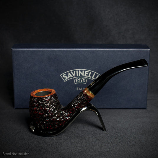 Savinelli Porto Cervo Rustic 602 - 6mm Briar Pipe