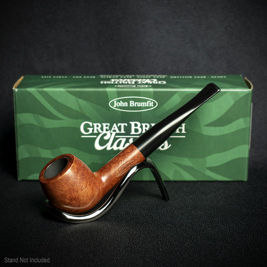 John Brumfit Great British Classics Briar Smoking Pipe - Apple