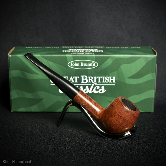 John Brumfit Great British Classics Briar Smoking Pipe - Apple